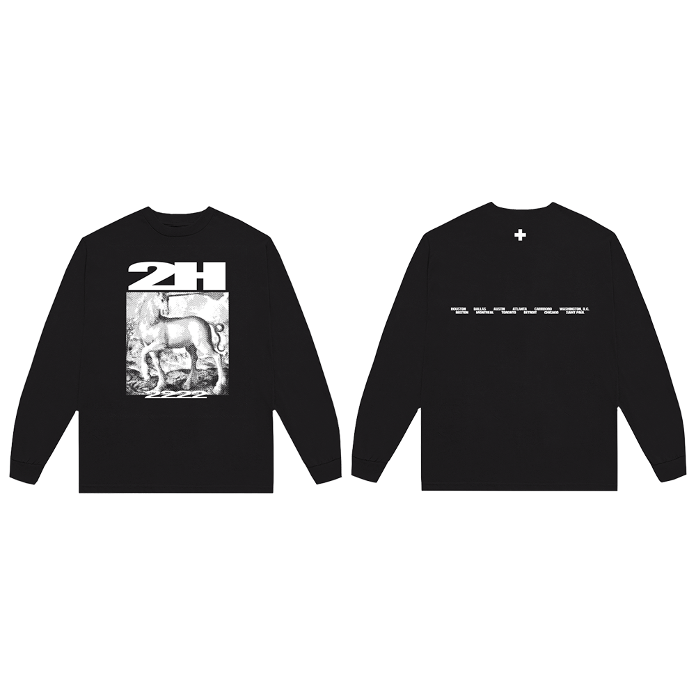 2H Black Unicorn Dateback Longsleeve - Interscope Records 2H Black Unicorn Dateback Longsleeve - Interscope Records