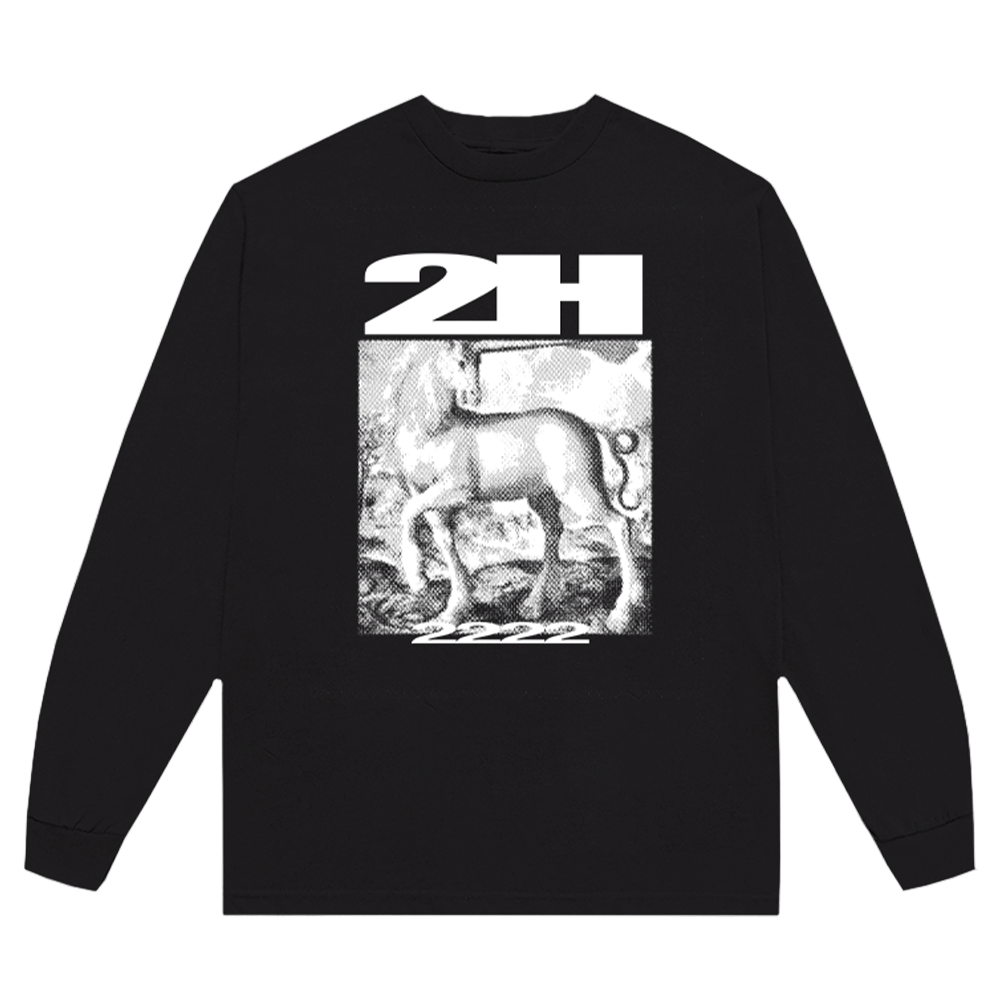 2H Black Unicorn Dateback Longsleeve Front