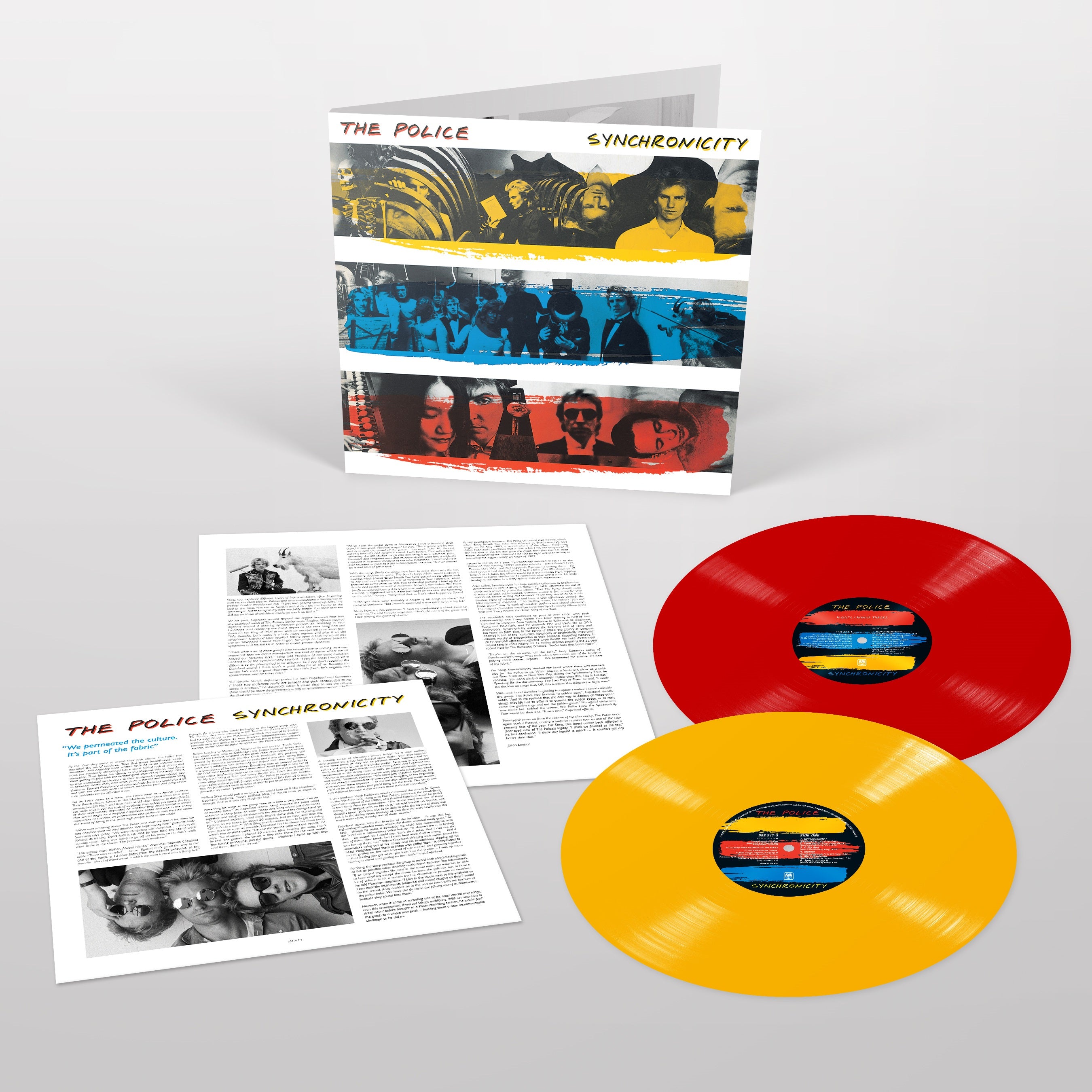 Synchronicity 2LP Deluxe Limited Edition Color Vinyl Interscope Records synchronicity-2lp-deluxe-limited-edition-color-vinyl-interscope-records
