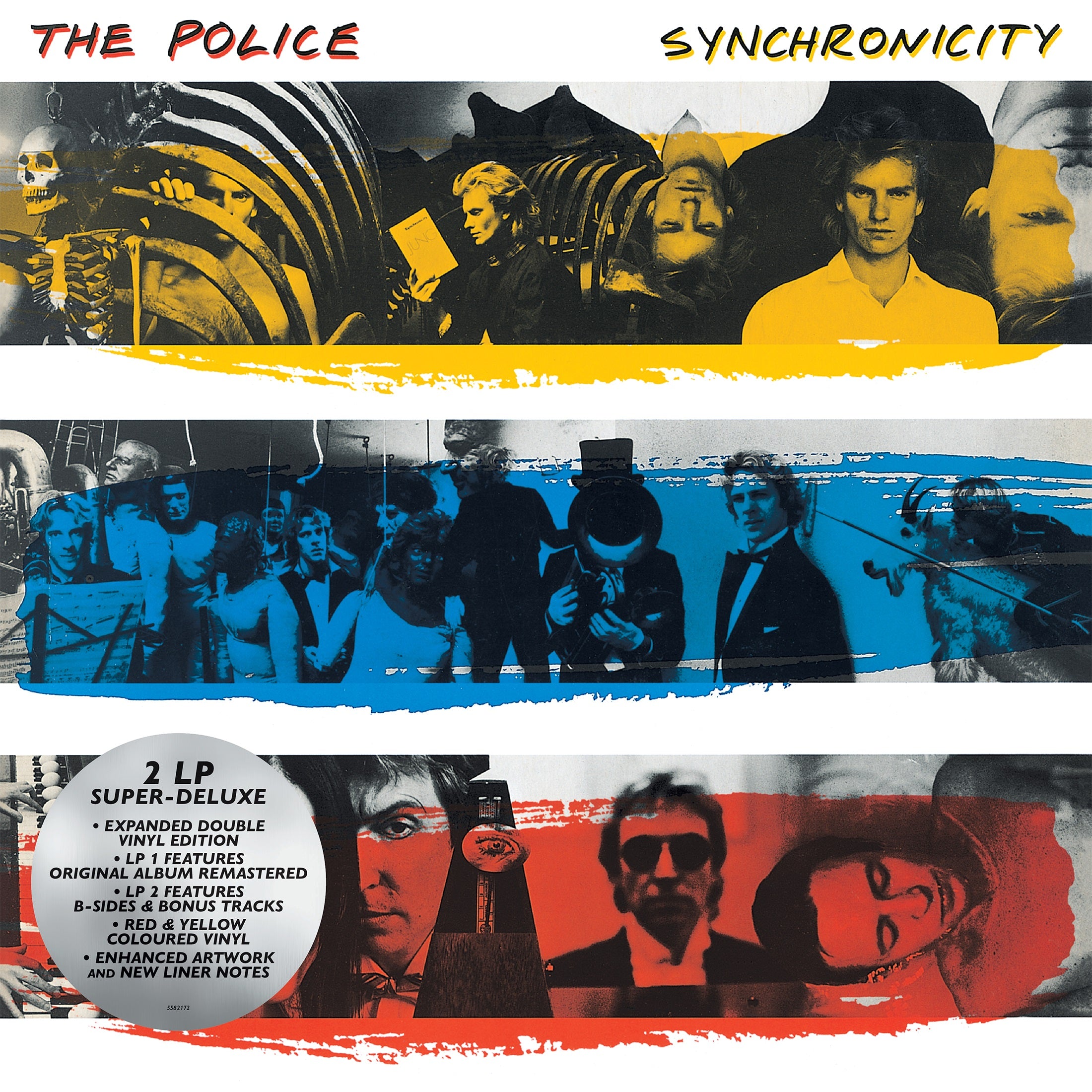 The Police - Synchronicity 2LP Deluxe - Limited Edition Color
