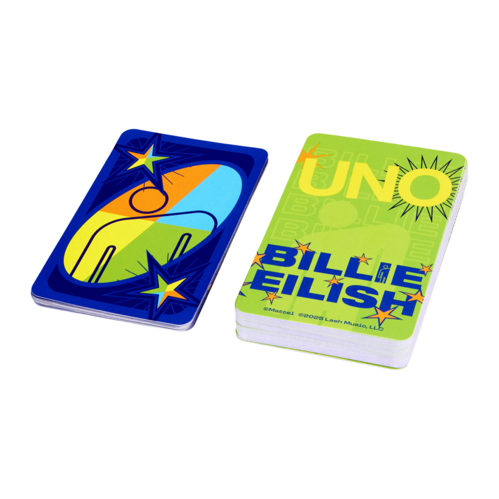 UNO Canvas Billie Eilish Deck - Interscope Records UNO Canvas Billie Eilish Deck - Interscope Records