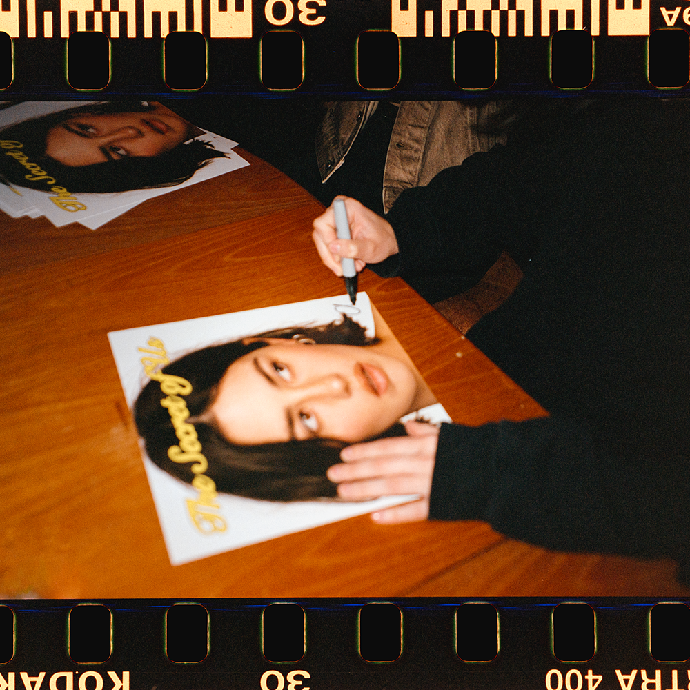 The Secret of Us - Signed Yellow Vinyl with Gracie 2