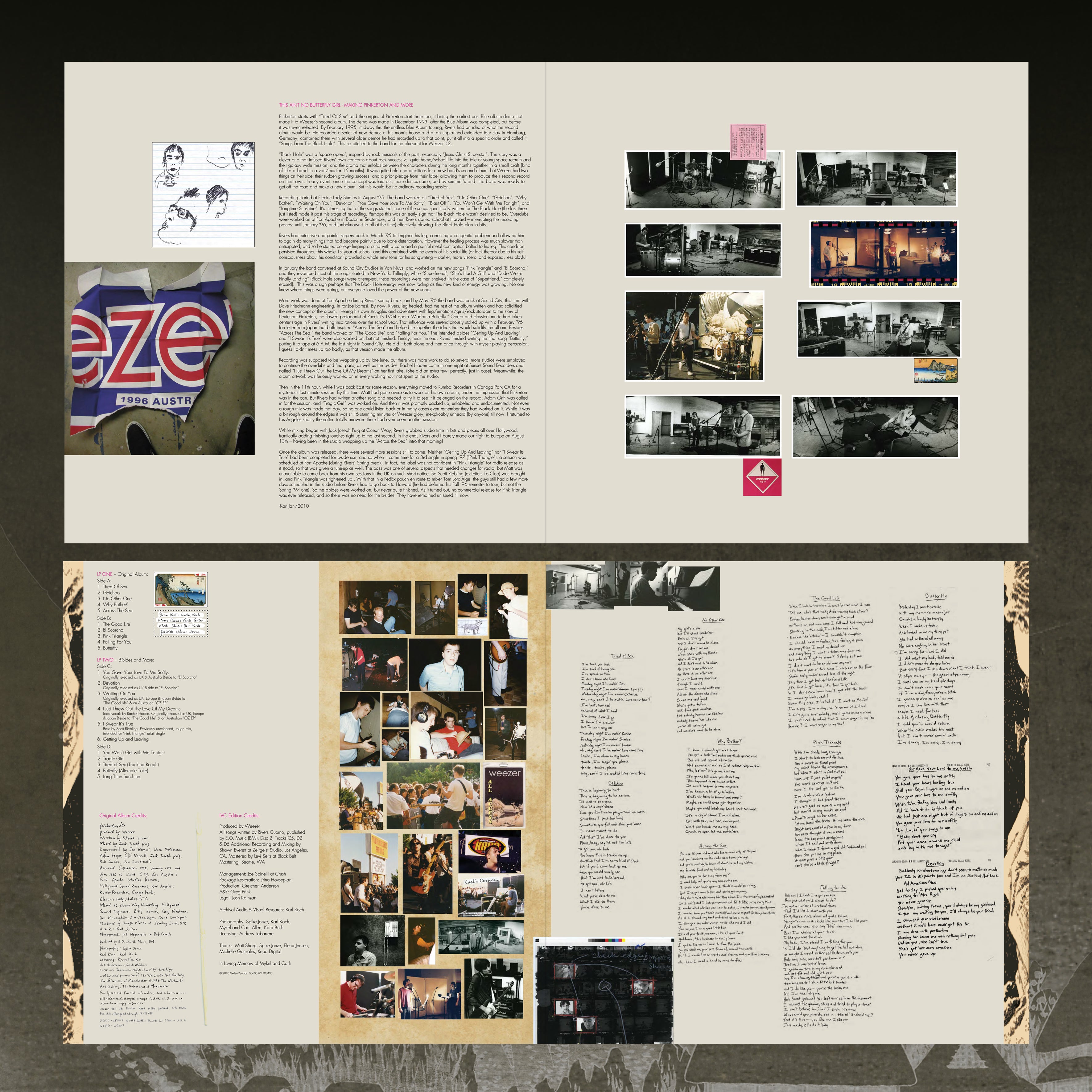 Weezer - Pinkerton IVC Edition booklet