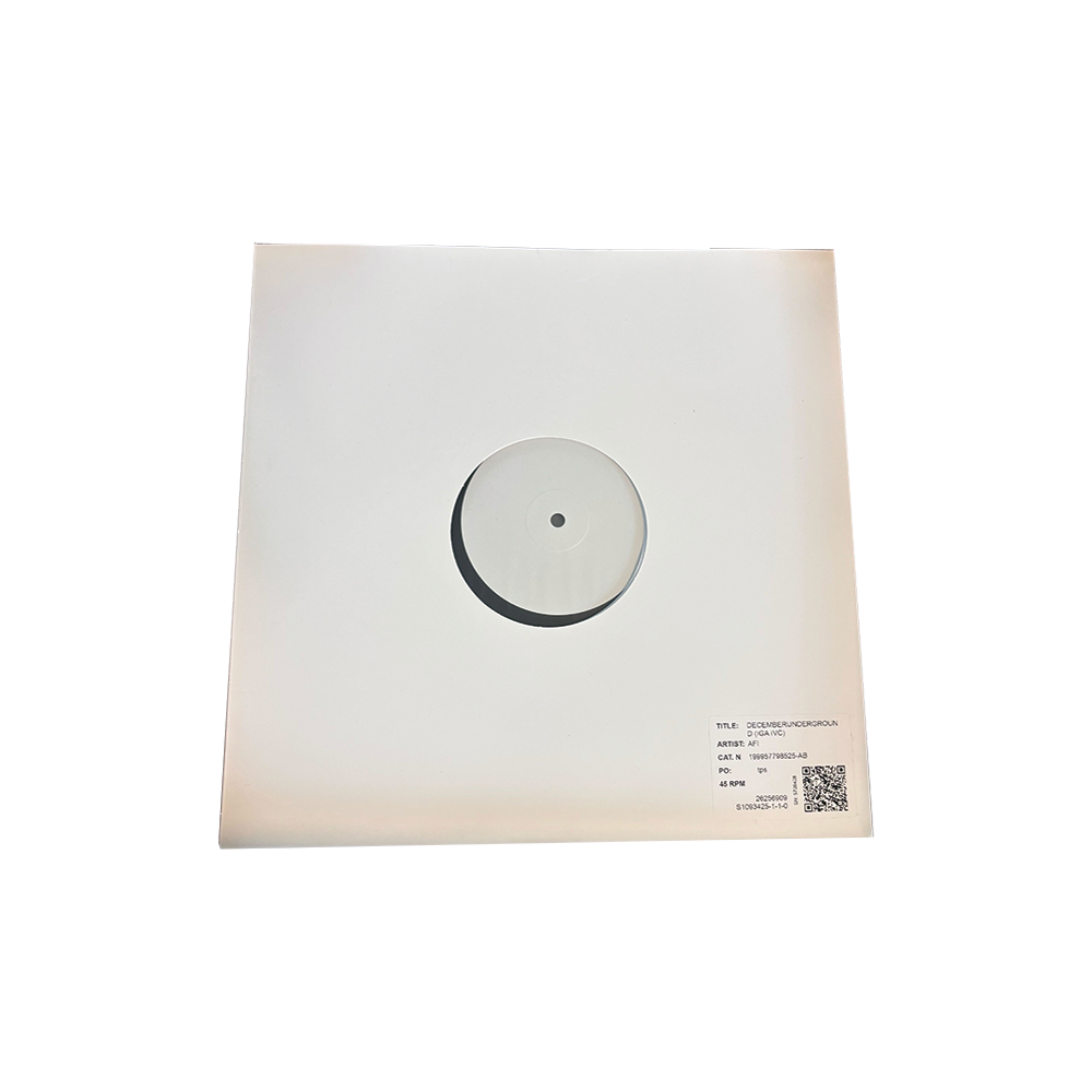 AFI - Decemberunderground IVC Edition Test Pressing