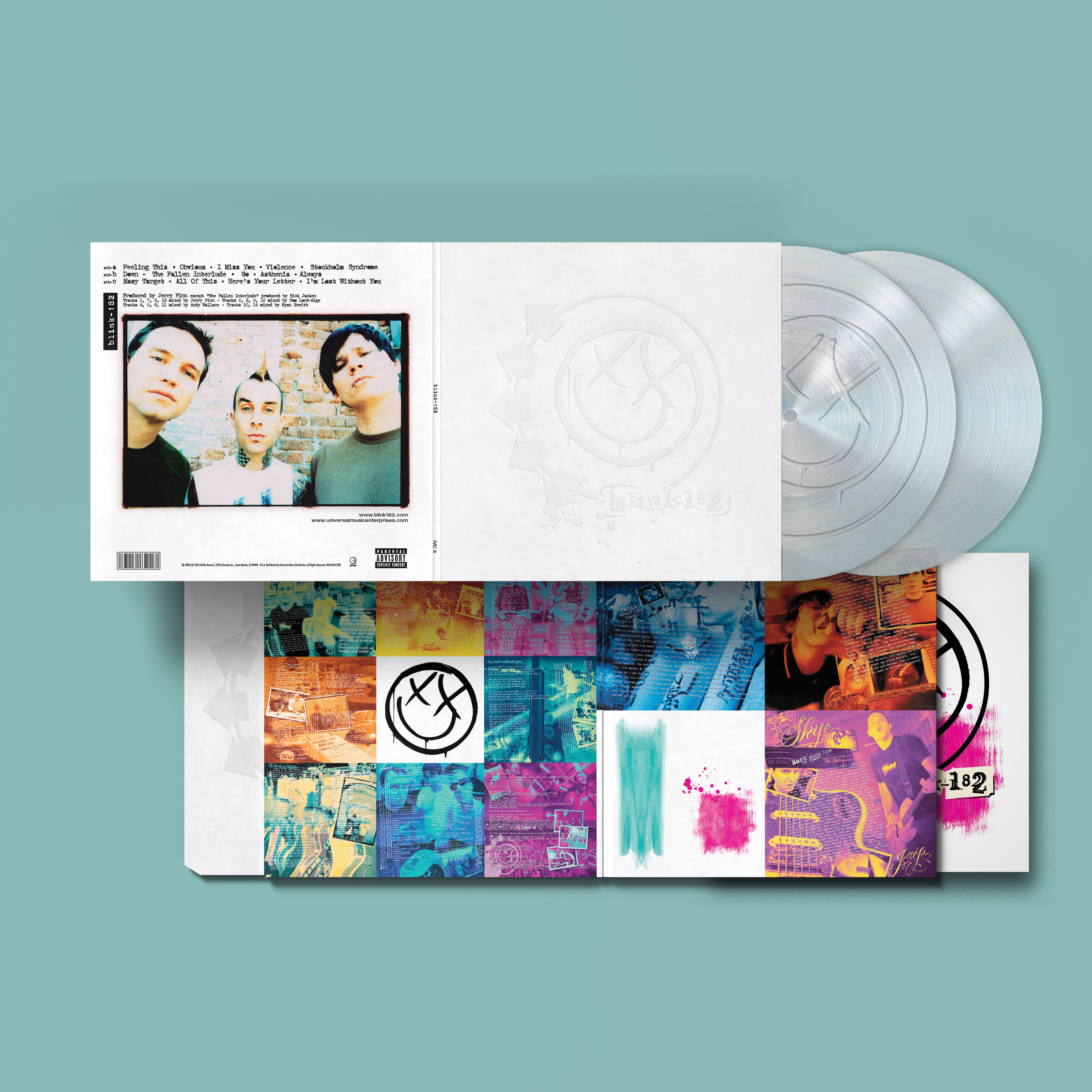 Blink-182 One More Time Vinyl Colored Opaque White Limited  CONFIRMED