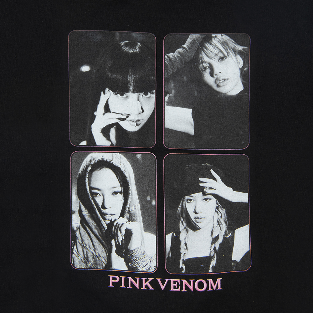 BlackPink Merch Pink Venom Hoodies Man/Woman Hip Hop Hoodies Fans  Sweatshirts Printed Casual Clothes 