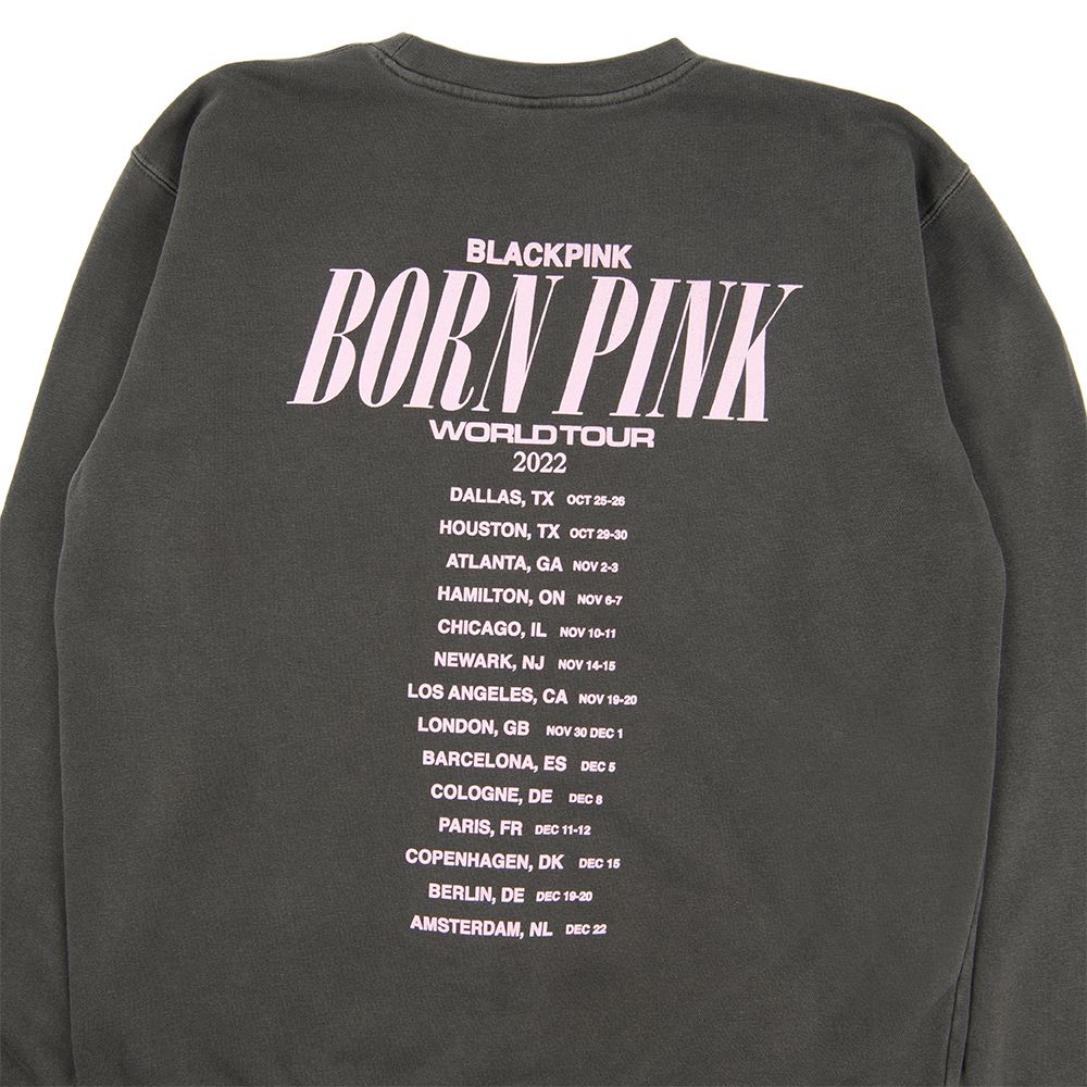 BORN PINK TOUR LOGO CREWNECK – Interscope Records