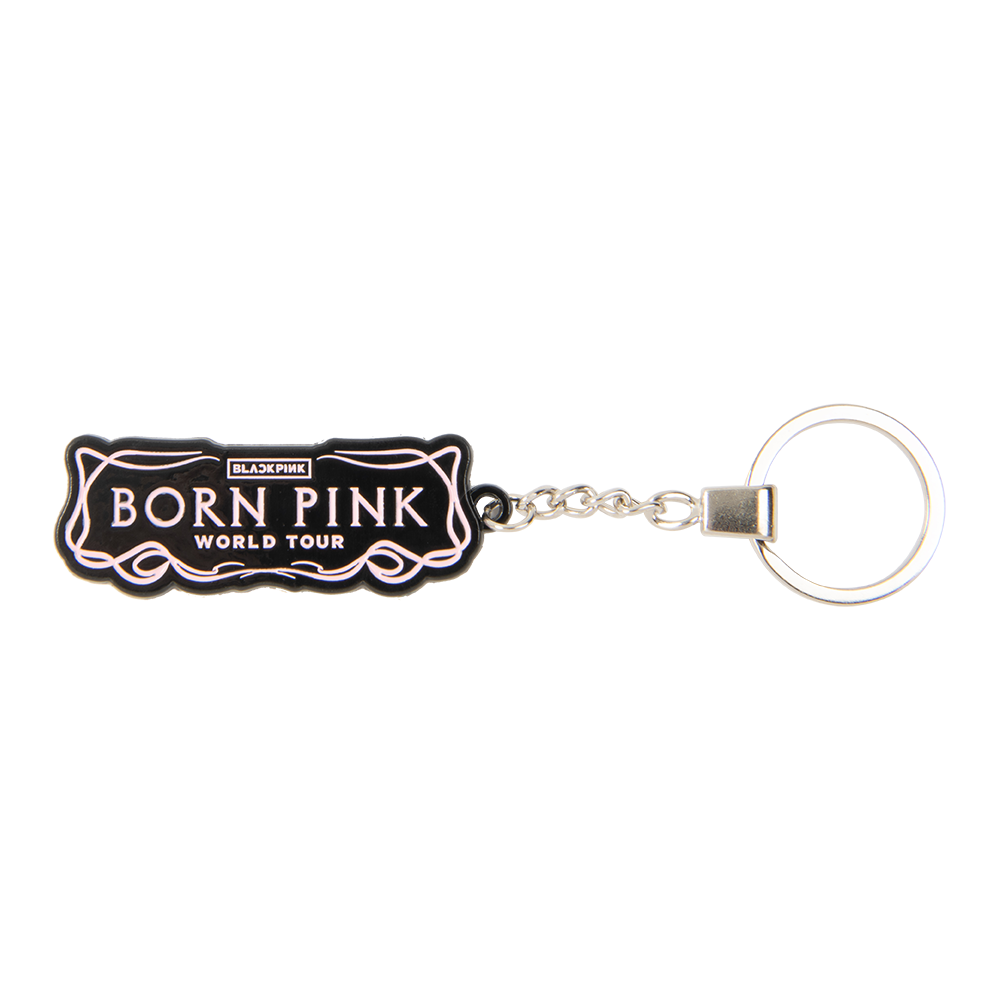 BORN PINK WORLD TOUR KEYCHAIN FRONT