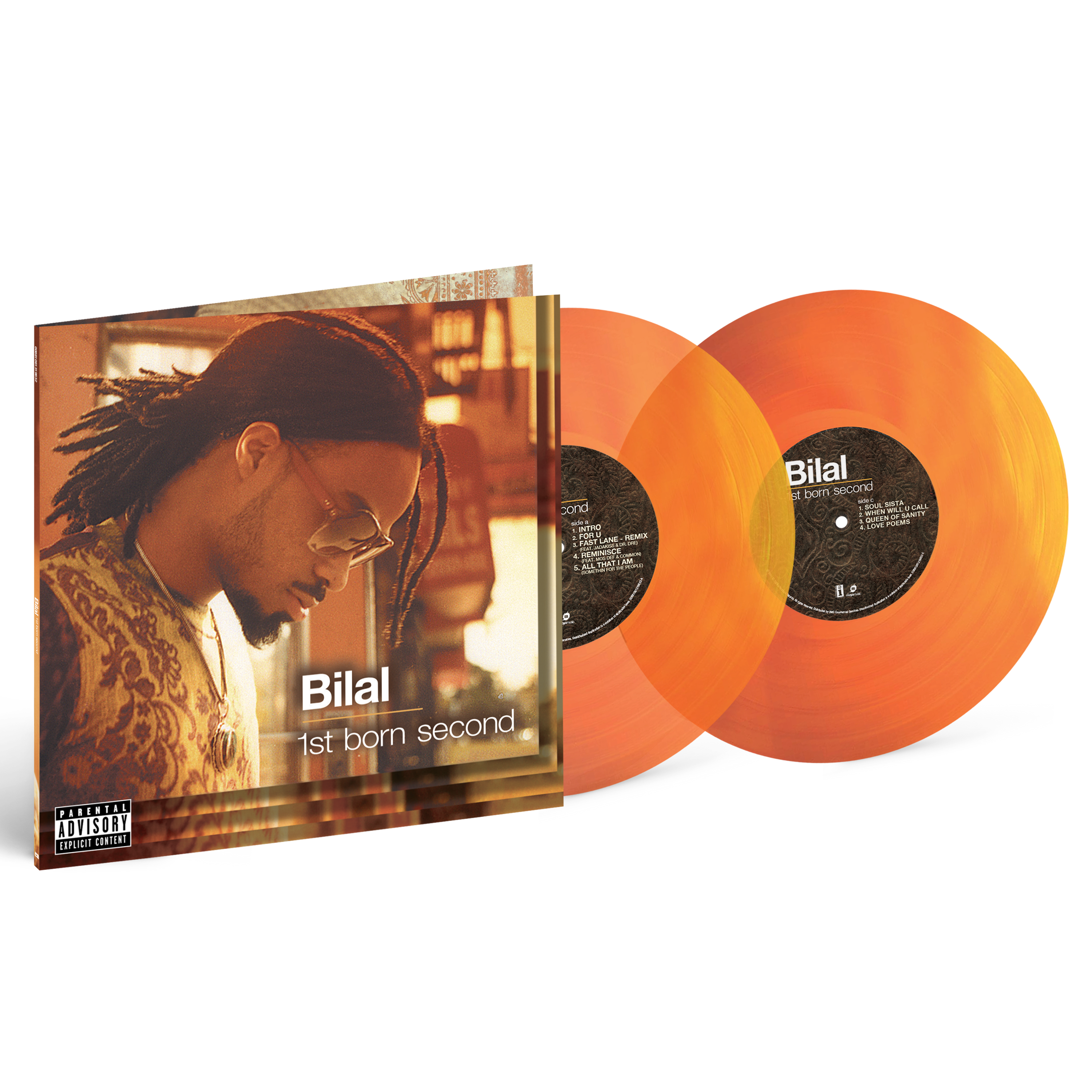 1st Born Second Translucent Orange Spice Gatefold 2LP