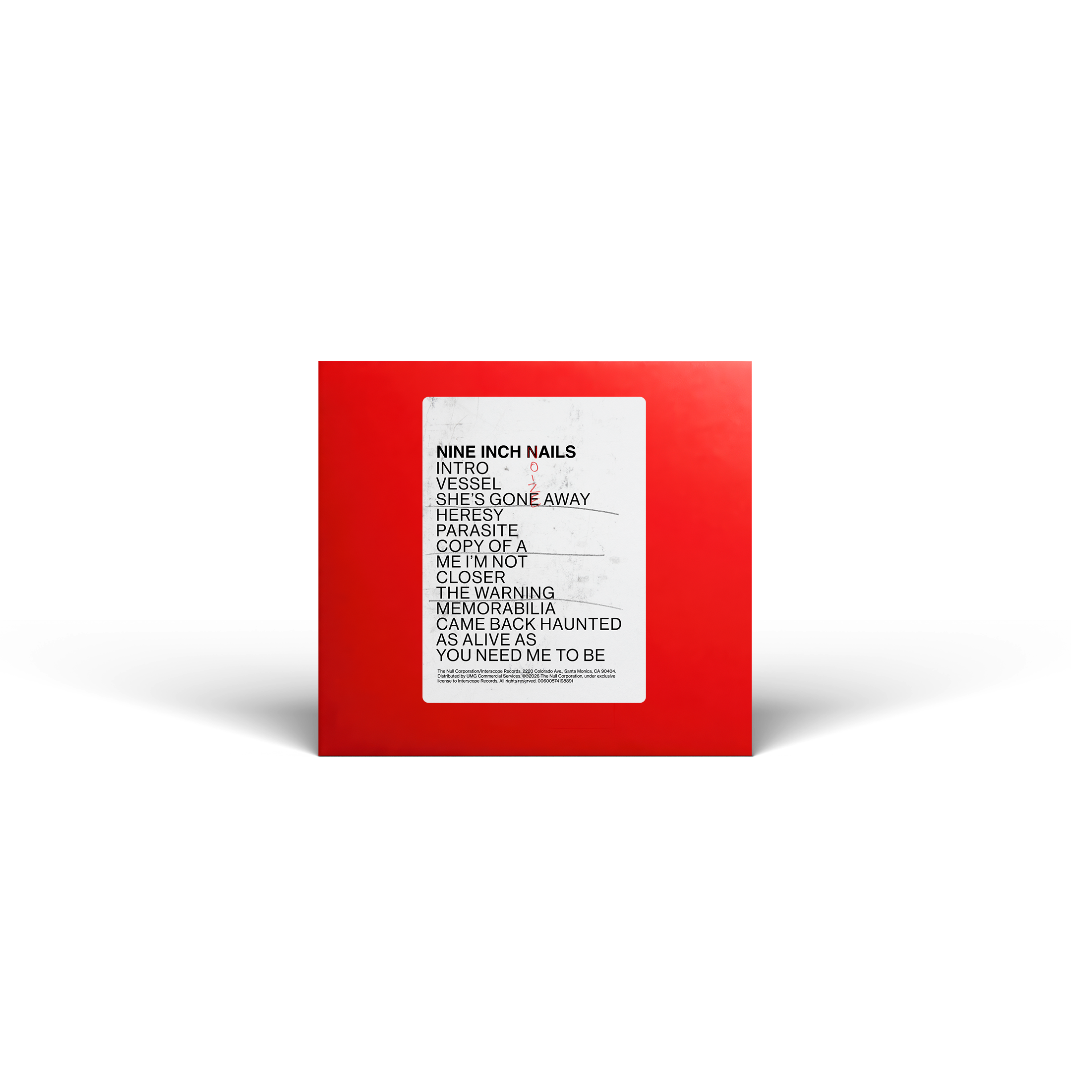 Nine Inch Noize CD back