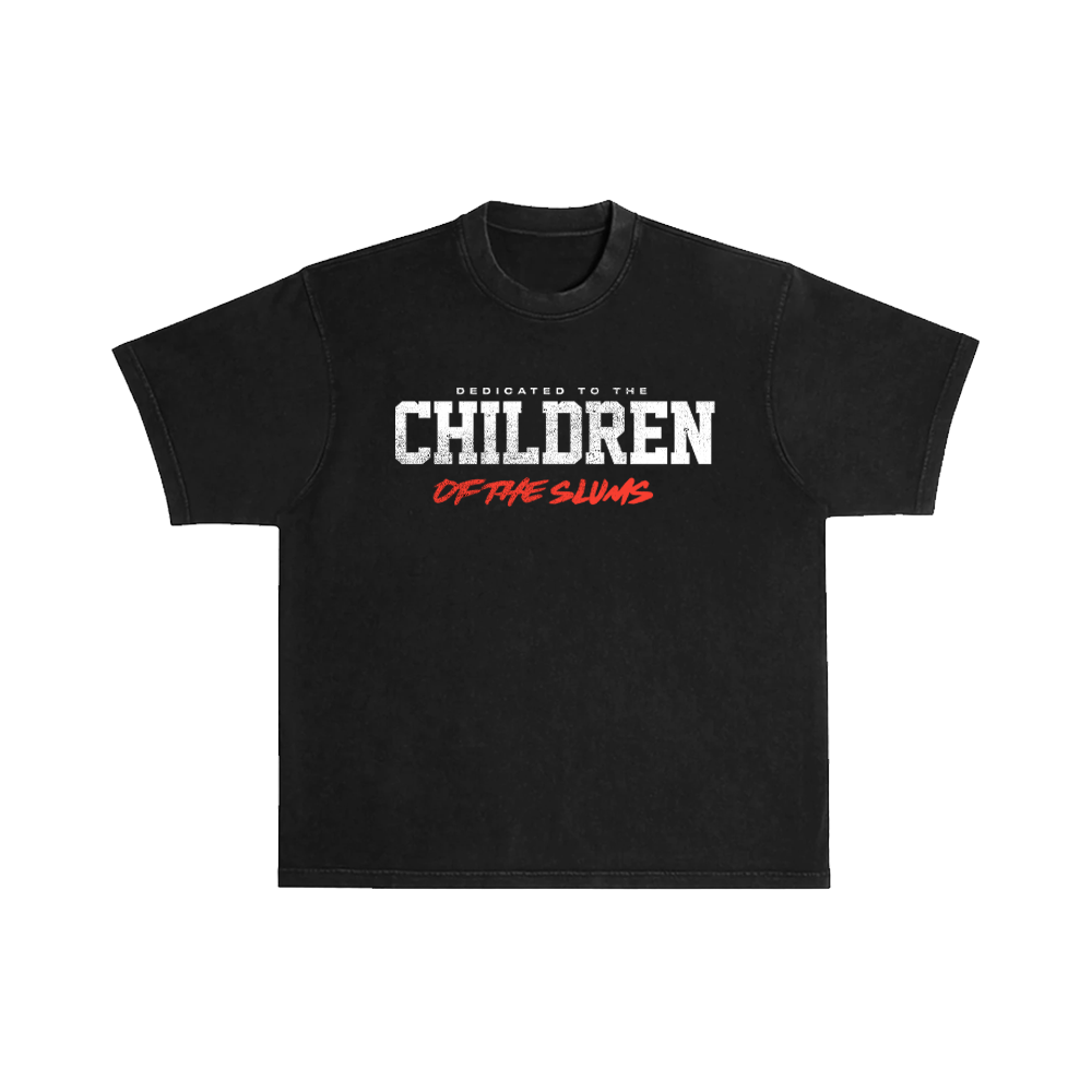 COTS Black Tee Front