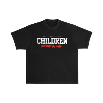 COTS Black Tee Front
