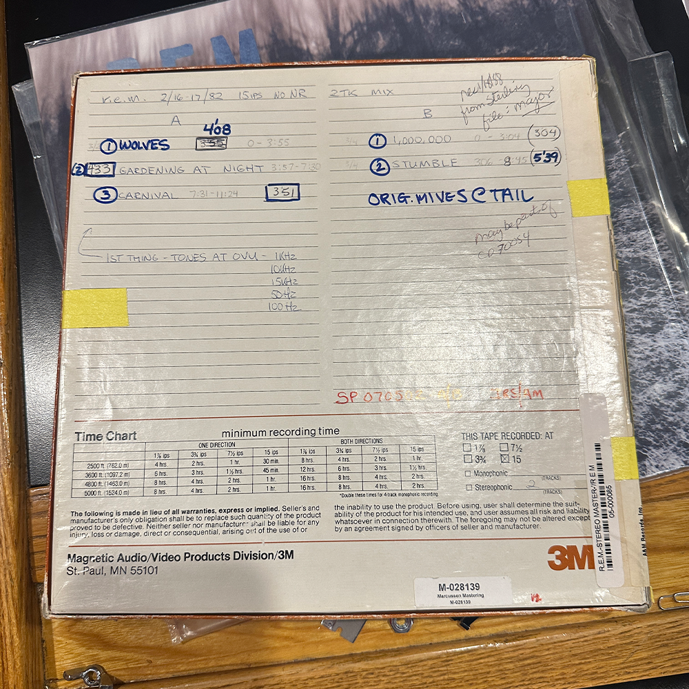 Chronic Town masters