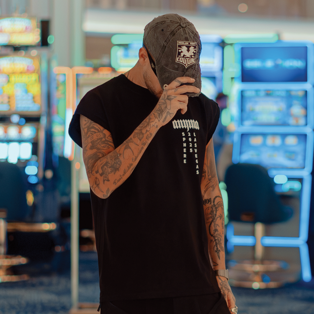 Controller Tee (Black) Front Lifestyle Shot