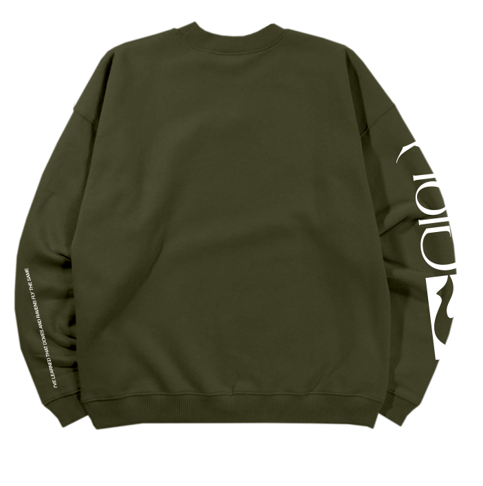 Glory Olive Green Sweatshirt (US Exclusive) Back