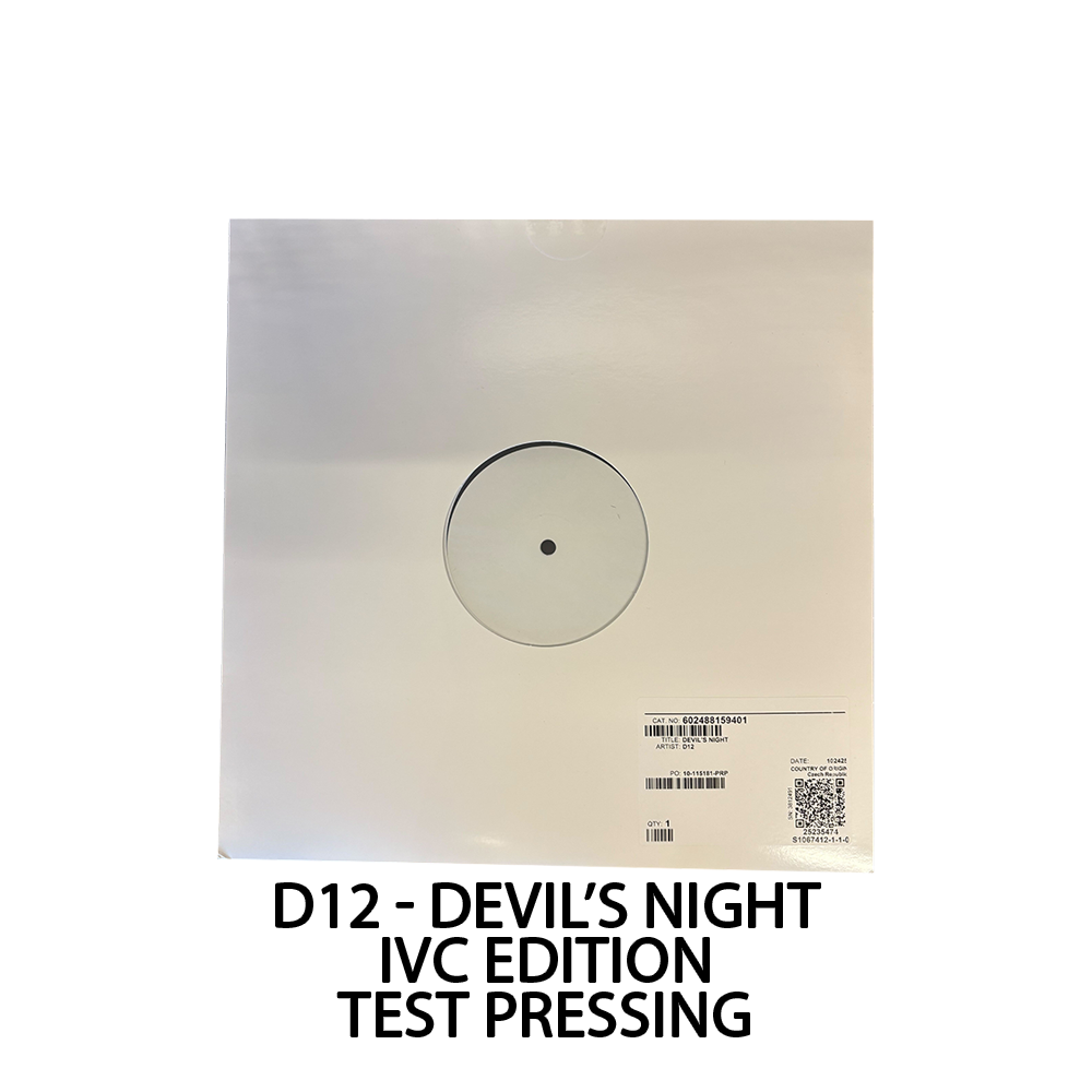 Devil's Night IVC Edition Test Pressing