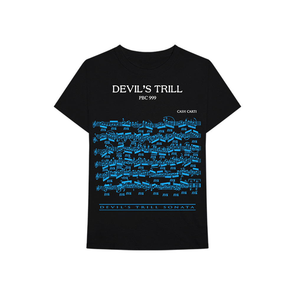 Devil's Trill Sheet Music Tee front