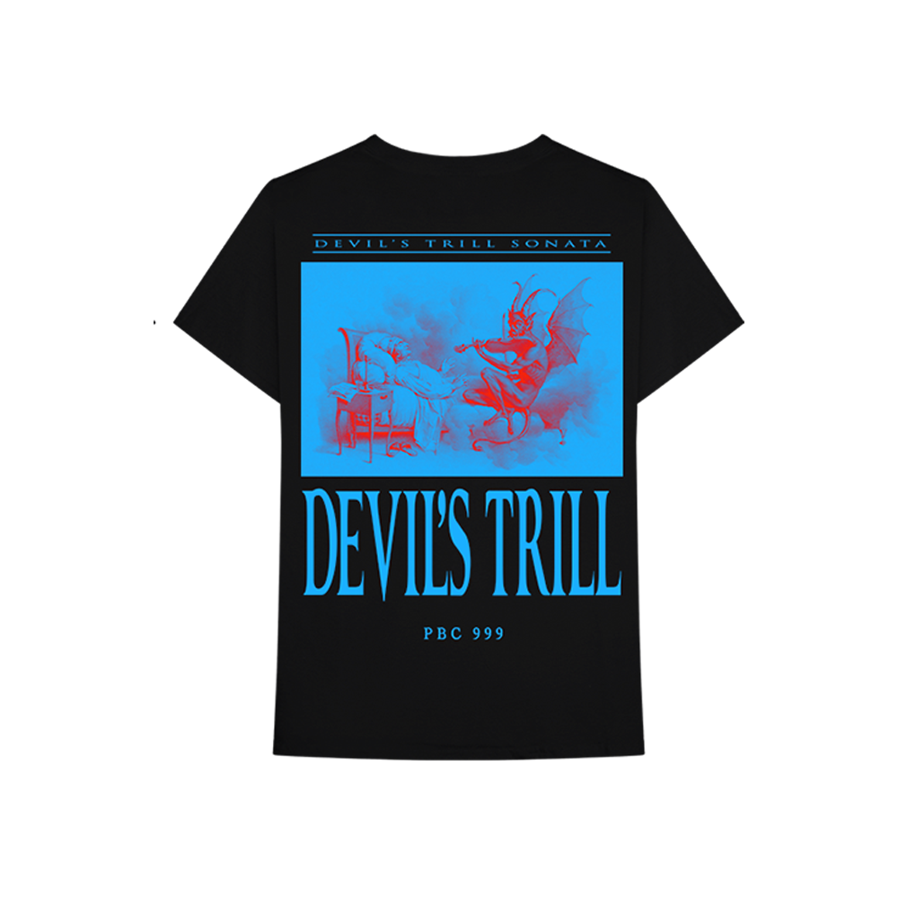 Devil's Trill Sheet Music Tee back