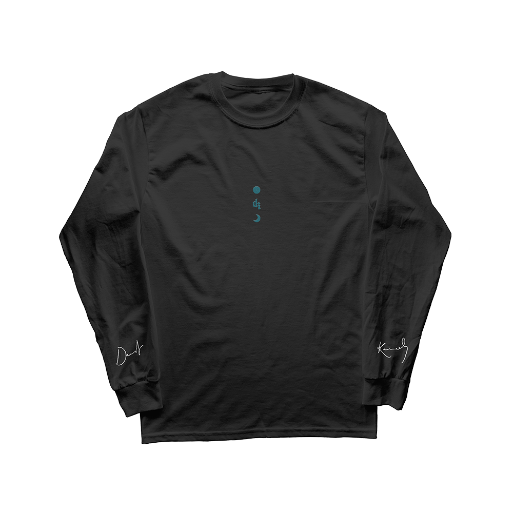 MOMENTS PASSED BLACK LONGSLEEVE TEE Front