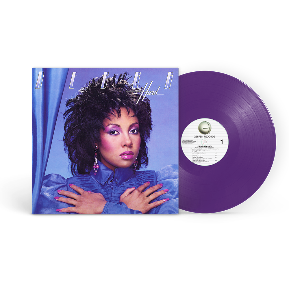 Debra Hurd - Translucent Midnight Purple LP - Interscope Records Debra Hurd - Translucent Midnight Purple LP - Interscope Records