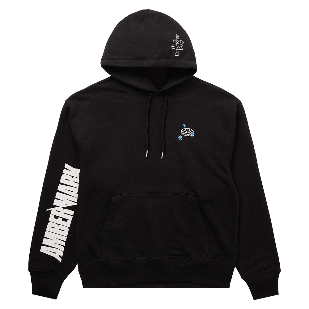 Three Dimensions Deep Hoodie Front 