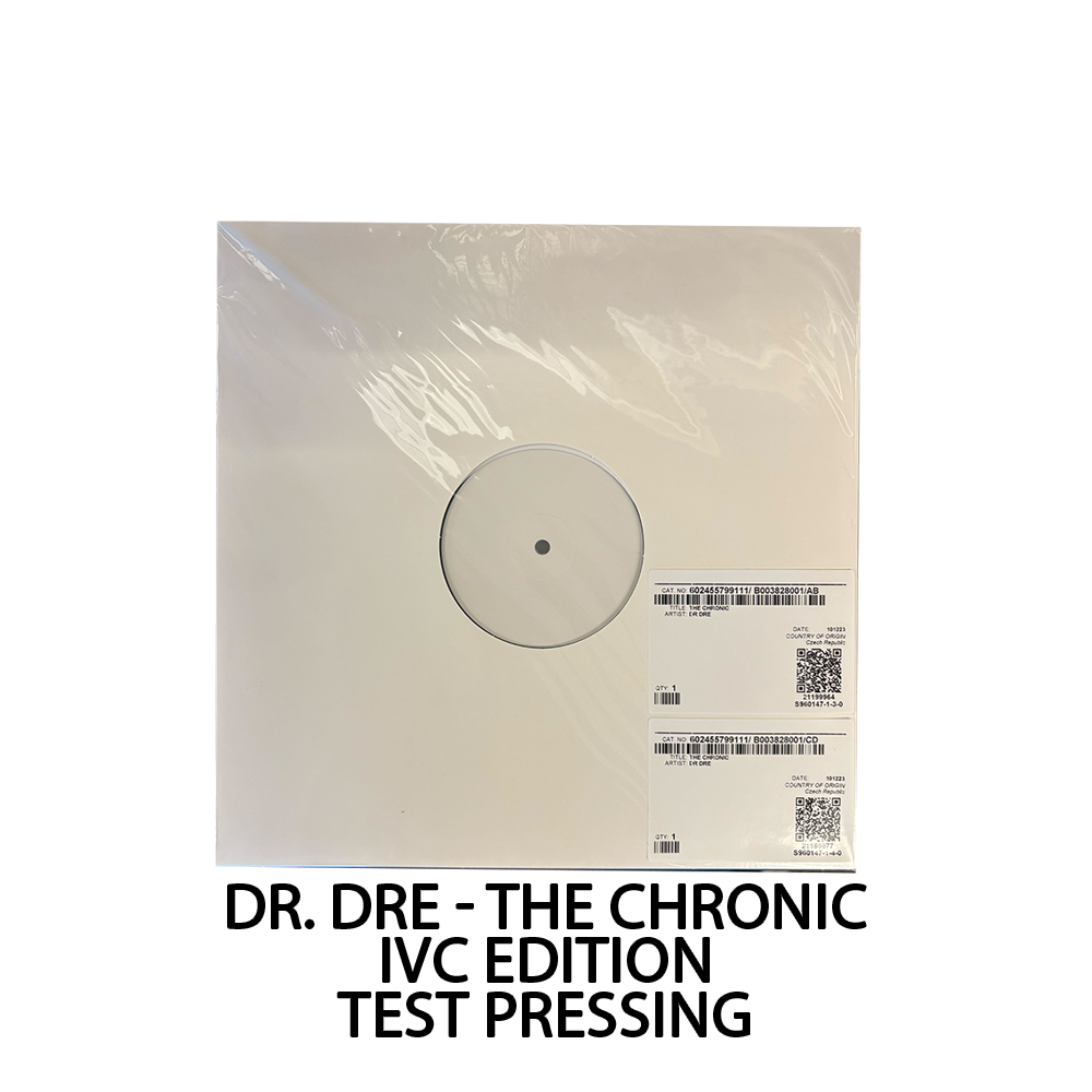 The Chronic IVC Edition Test Pressing