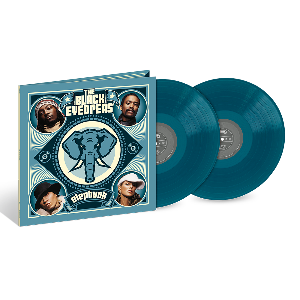 Black Eyed Peas - Elephunk (Sea Blue 2LP) - Interscope Records Black Eyed Peas - Elephunk (Sea Blue 2LP) - Interscope Records