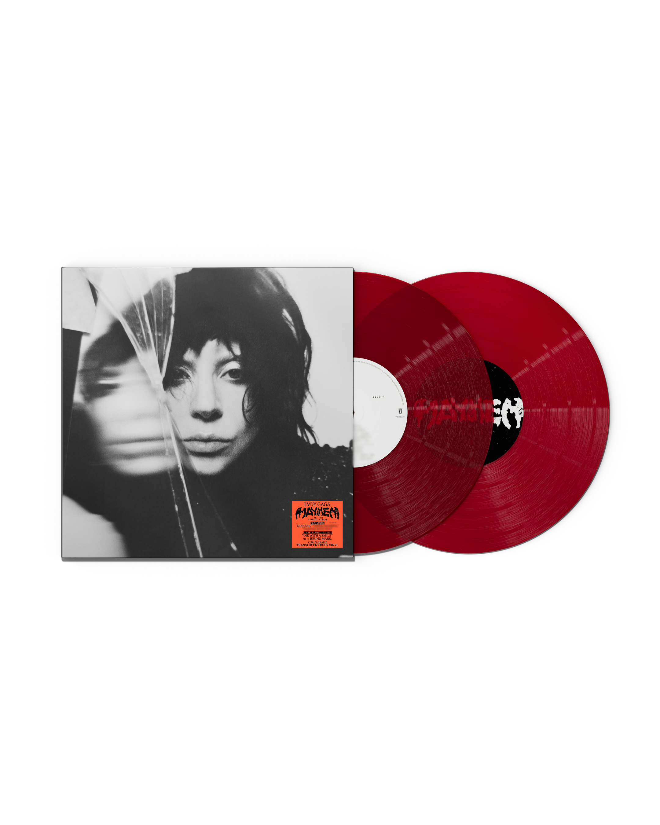MAYHEM Limited Edition Translucent Ruby Vinyl - Interscope MAYHEM Limited Edition Translucent Ruby Vinyl - Interscope