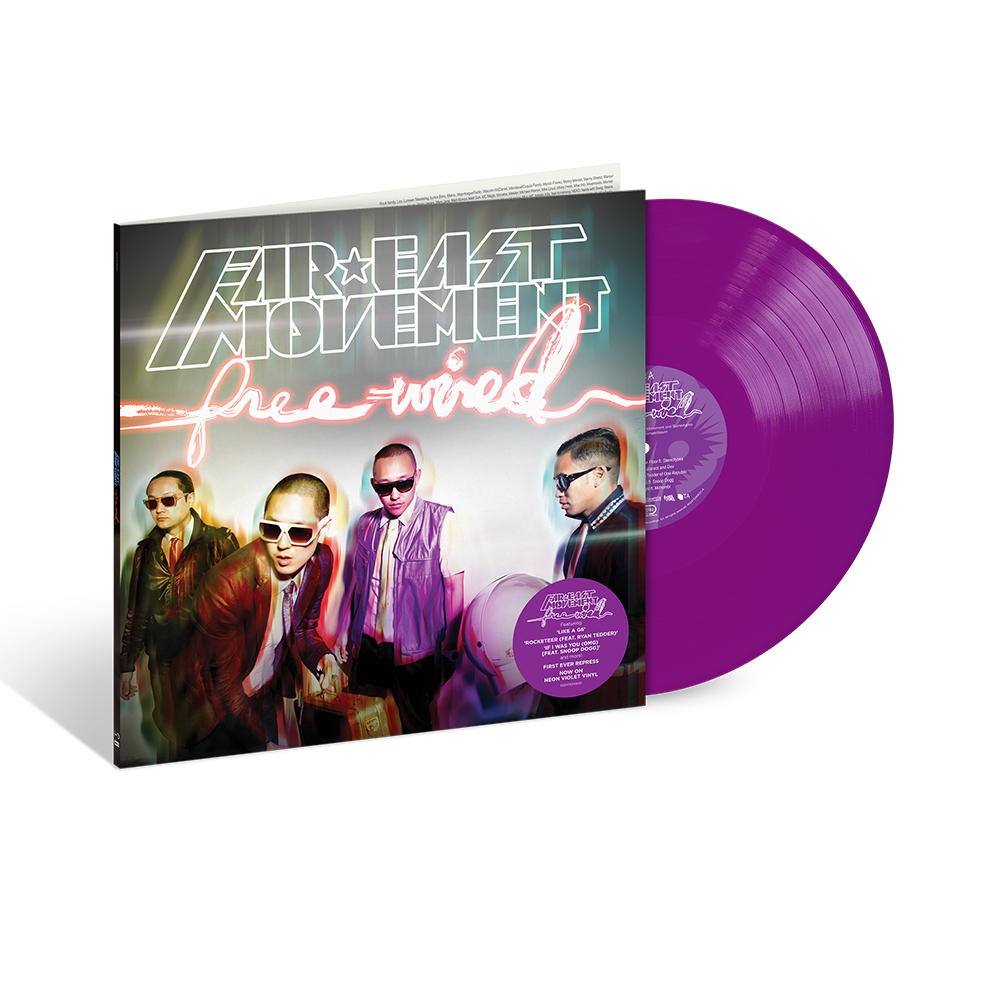 Far East Movement - Free Wired LP Interscope.com Exclusive