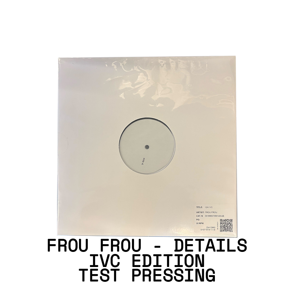 Details IVC Edition Test Pressing