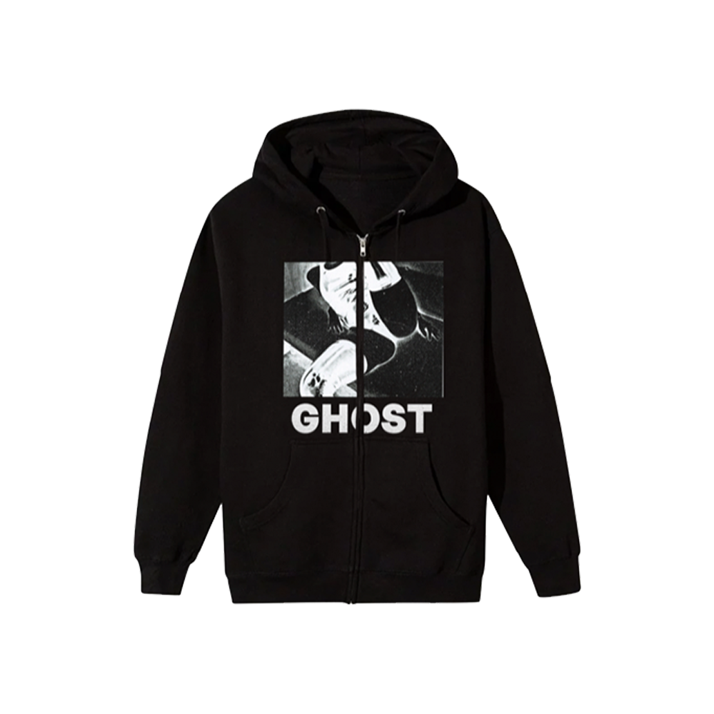 Ghost Zip Hoodie front