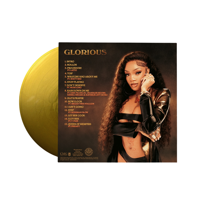 GloRilla - GLORIOUS Gold Vinyl