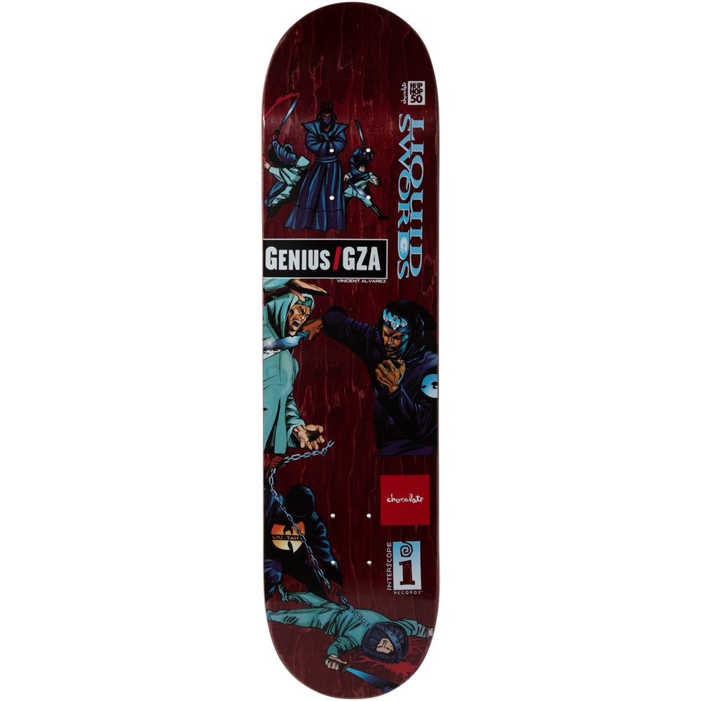 GZA "Liquid Swords" Skatedeck bottom