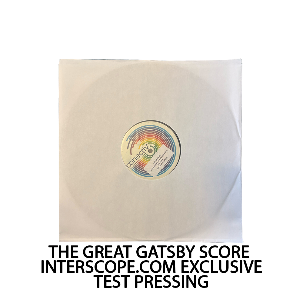 Great Gatsby Score Test Pressing