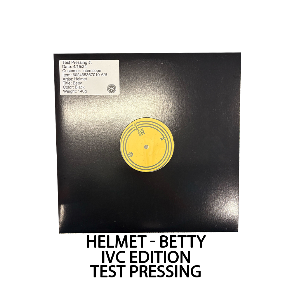 Betty IVC Edition Test Pressing