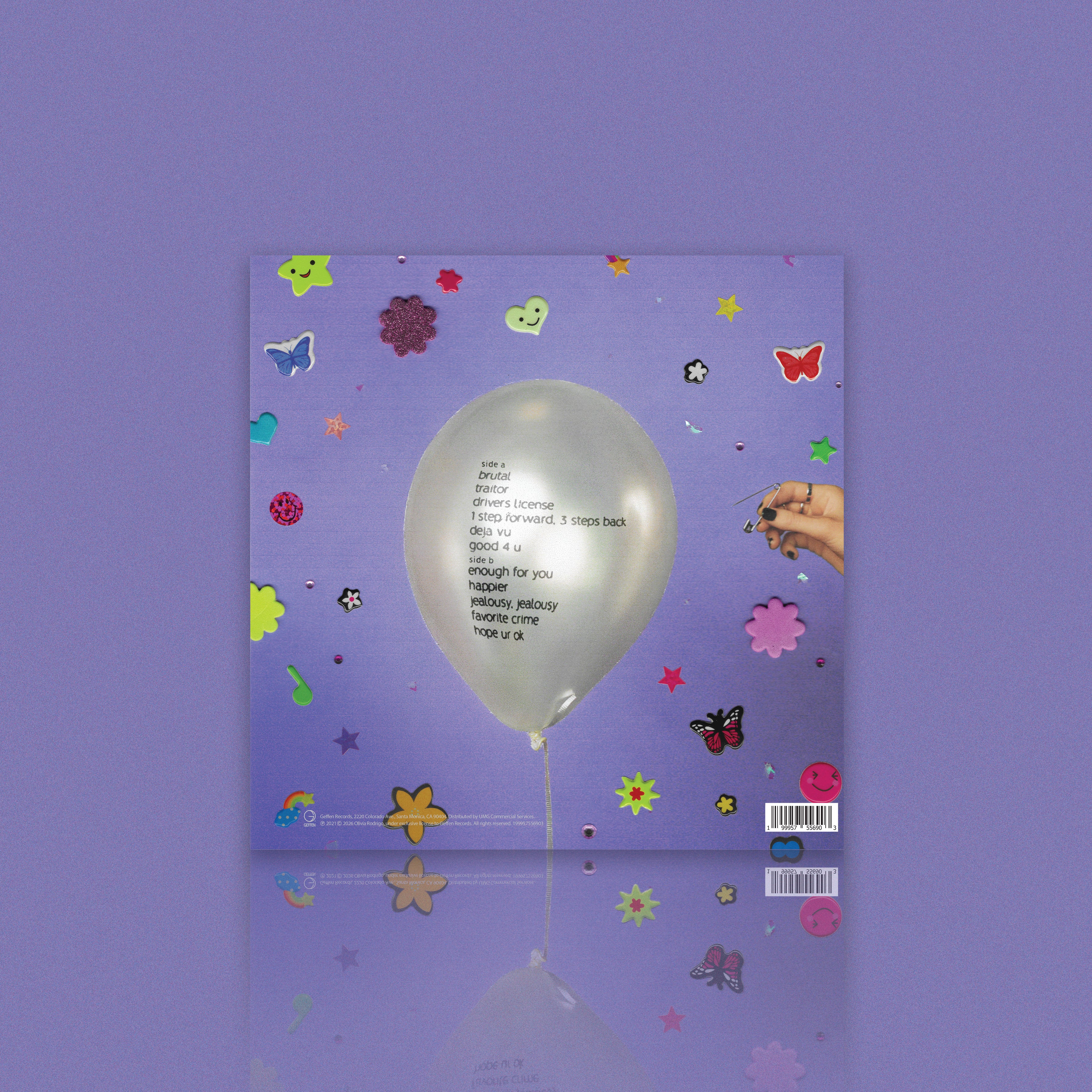 Olivia Rodrigo - SOUR IVC Edition back