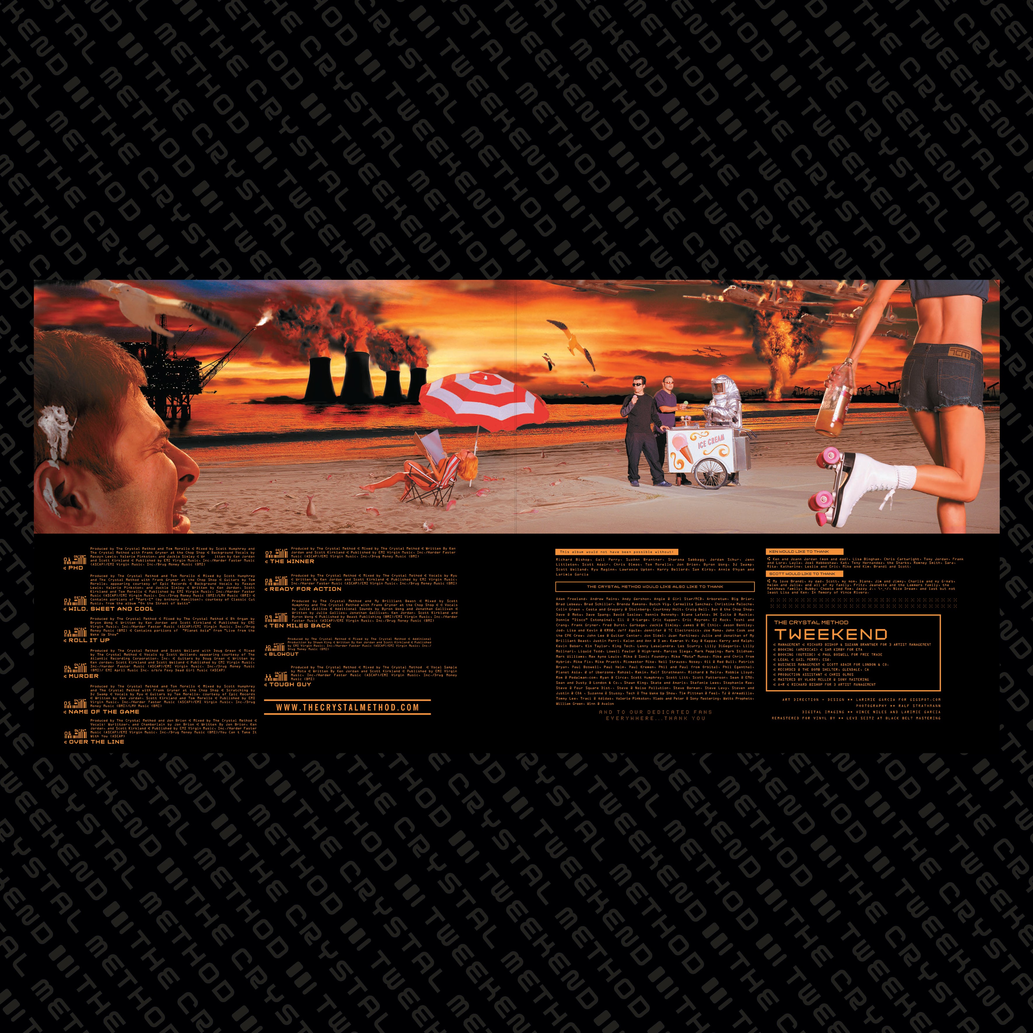 The Crystal Method - Tweekend IVC Edition gatefold