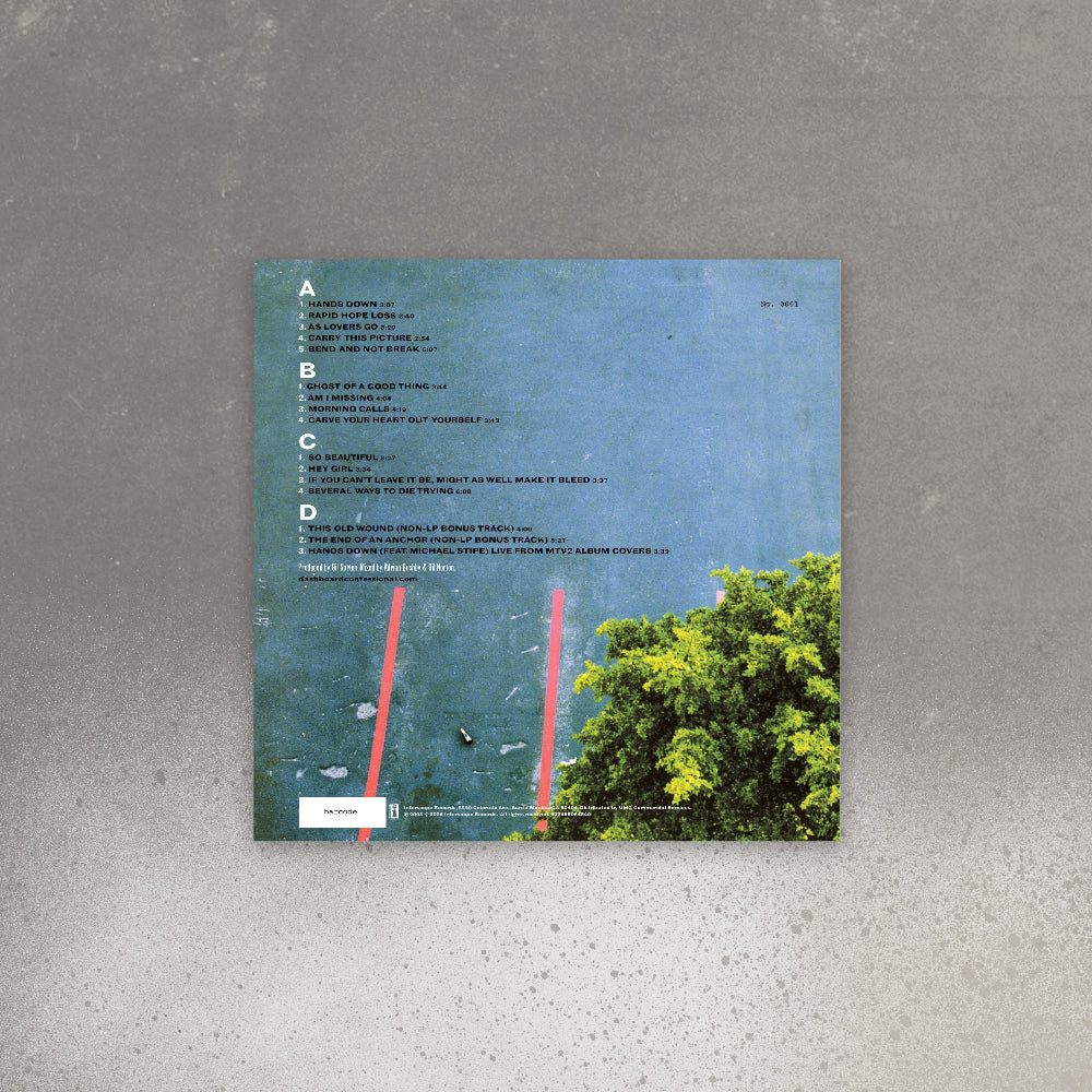 Dashboard Confessional - "A Mark, A Mission, A Brand, A Scar" IVC Edition back