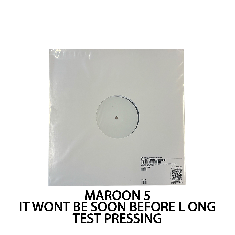 It Won't Be Soon Before Long Test Pressing