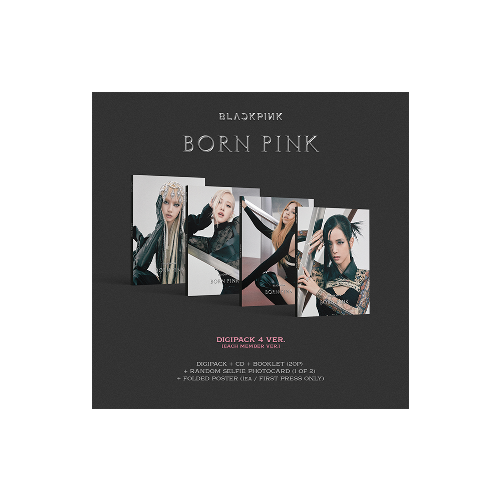 BORN PINK Standard Digipack - ROSÉ - Interscope Records BORN PINK Standard Digipack - ROSÉ - Interscope Records
