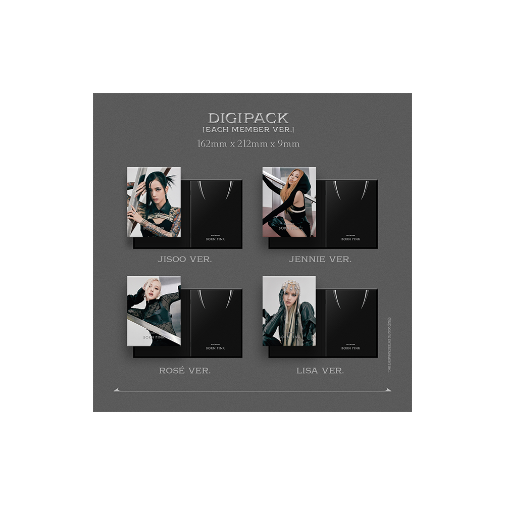 BORN PINK Standard Digipack - LISA - Interscope Records BORN PINK Standard Digipack - LISA - Interscope Records