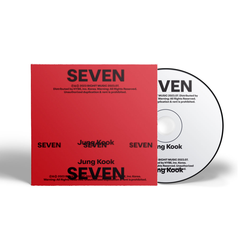 Seven (feat. Latto) Single CD