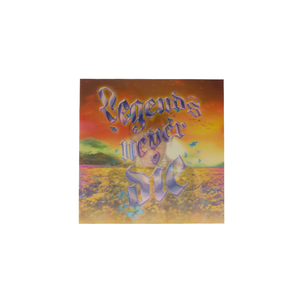 Legends Never Die Lenticular Poster