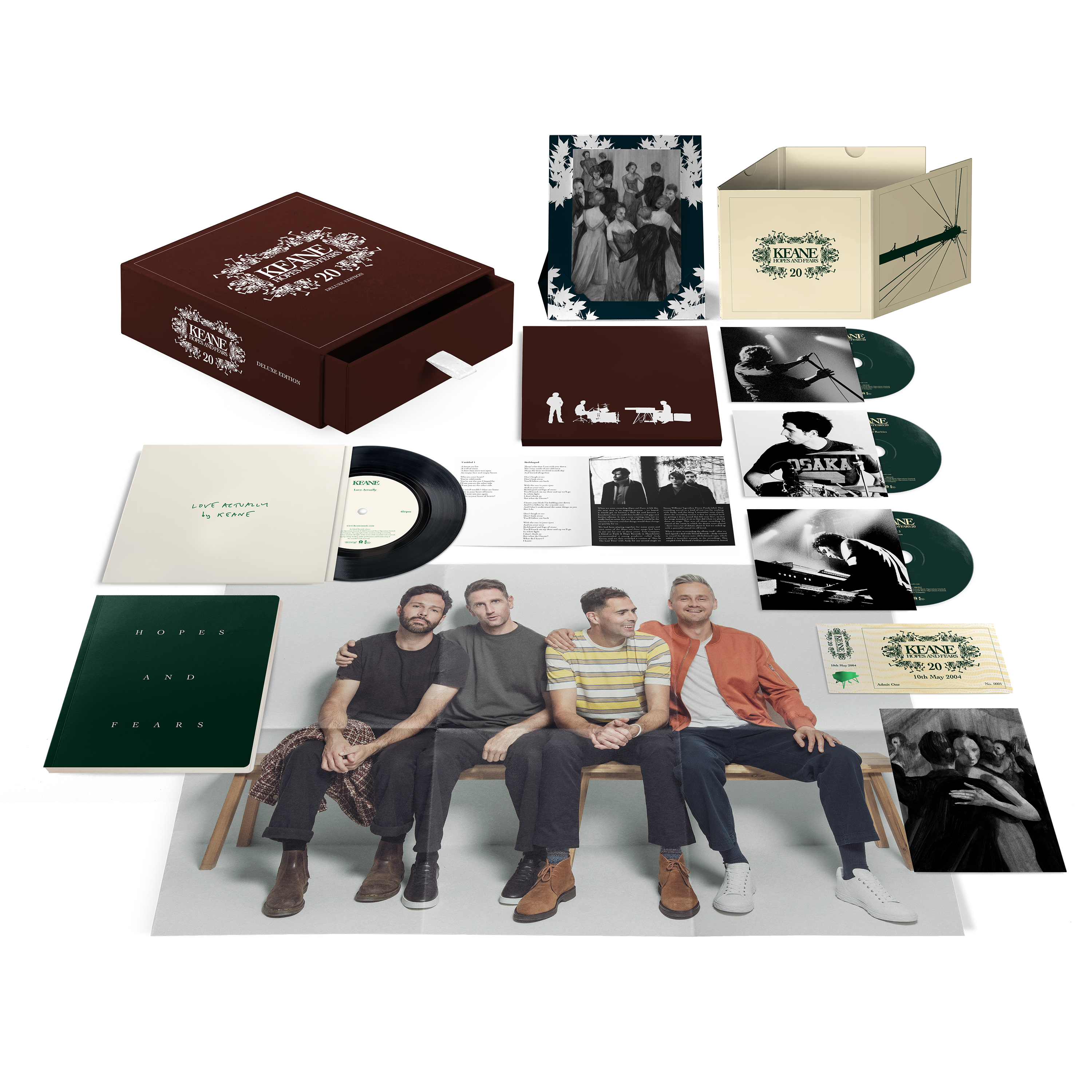 Hopes And Fears 20 Super Deluxe Limited Edition 3CD + 7"