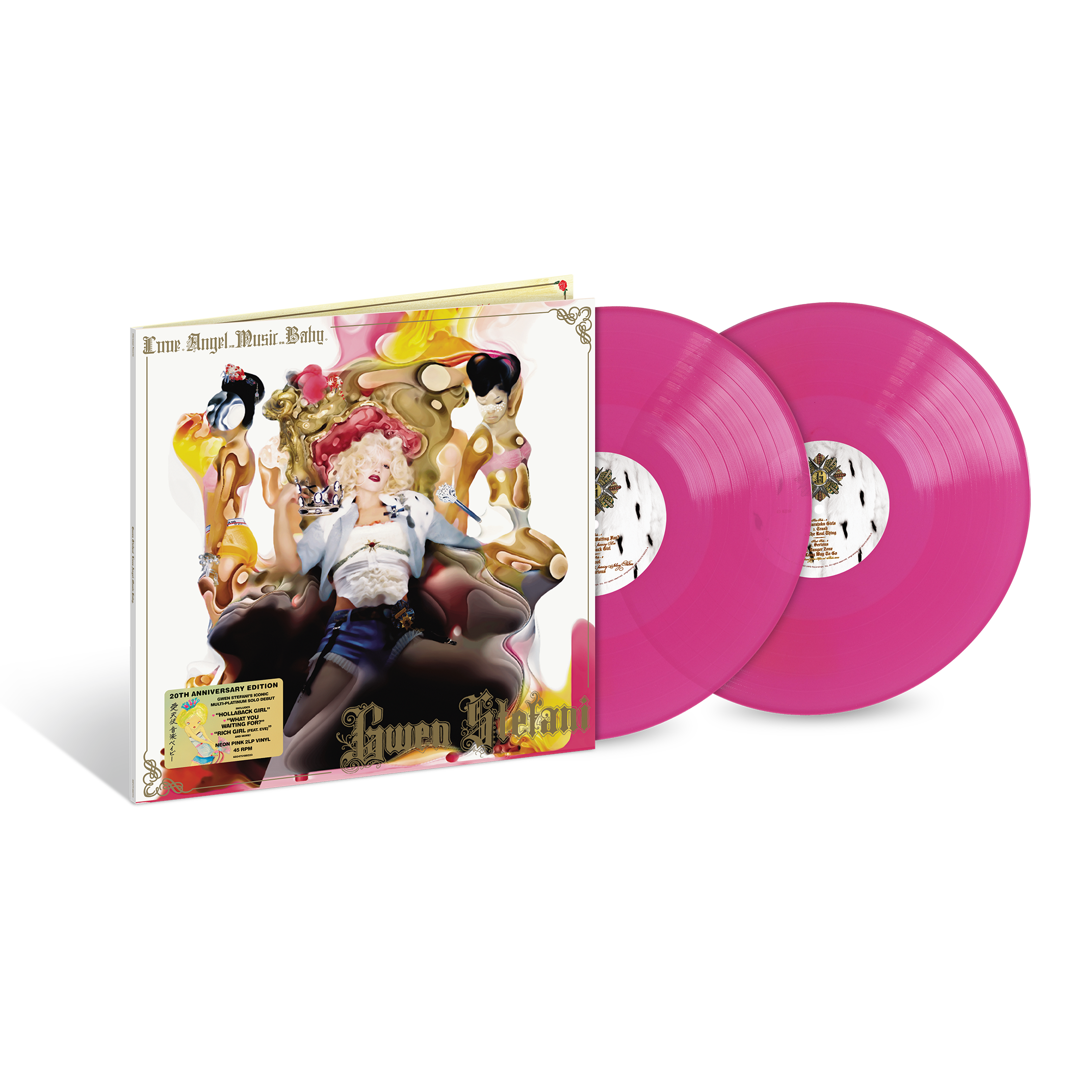 Gwen Stefani - Love. Angel. Music. Baby. Neon Pink Vinyl