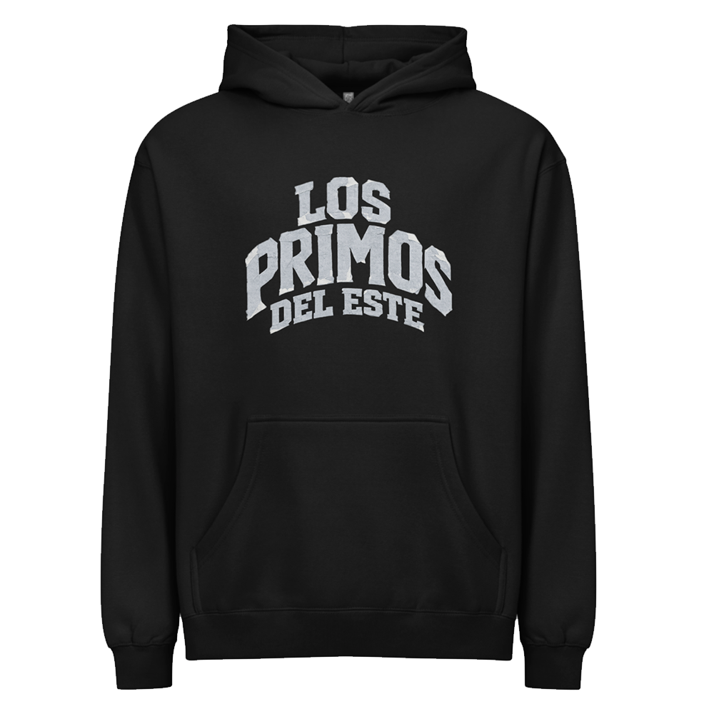 Los Primos del Este Tape Logo Hoodie