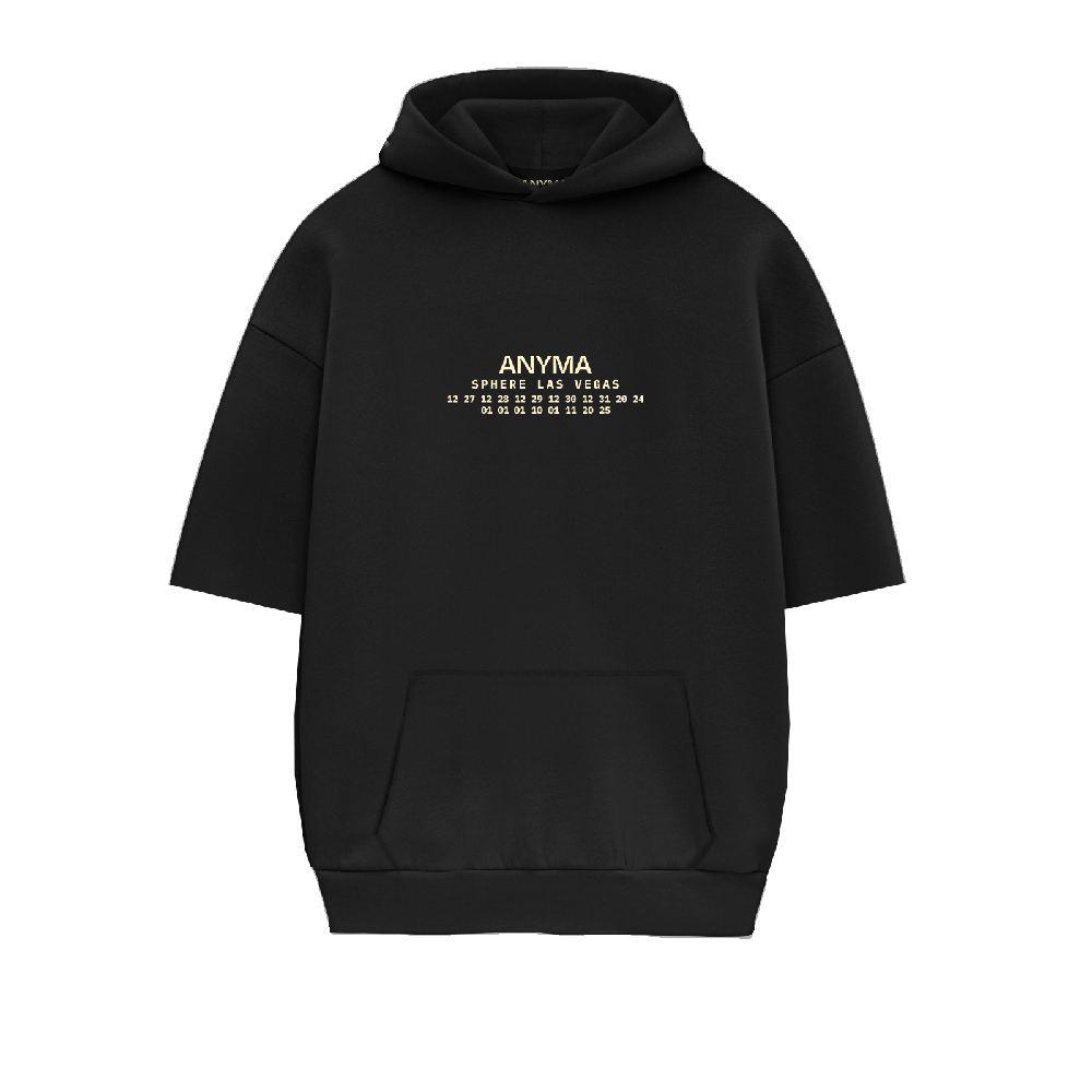 Sphere x Eva Cut-Off Hoodie front