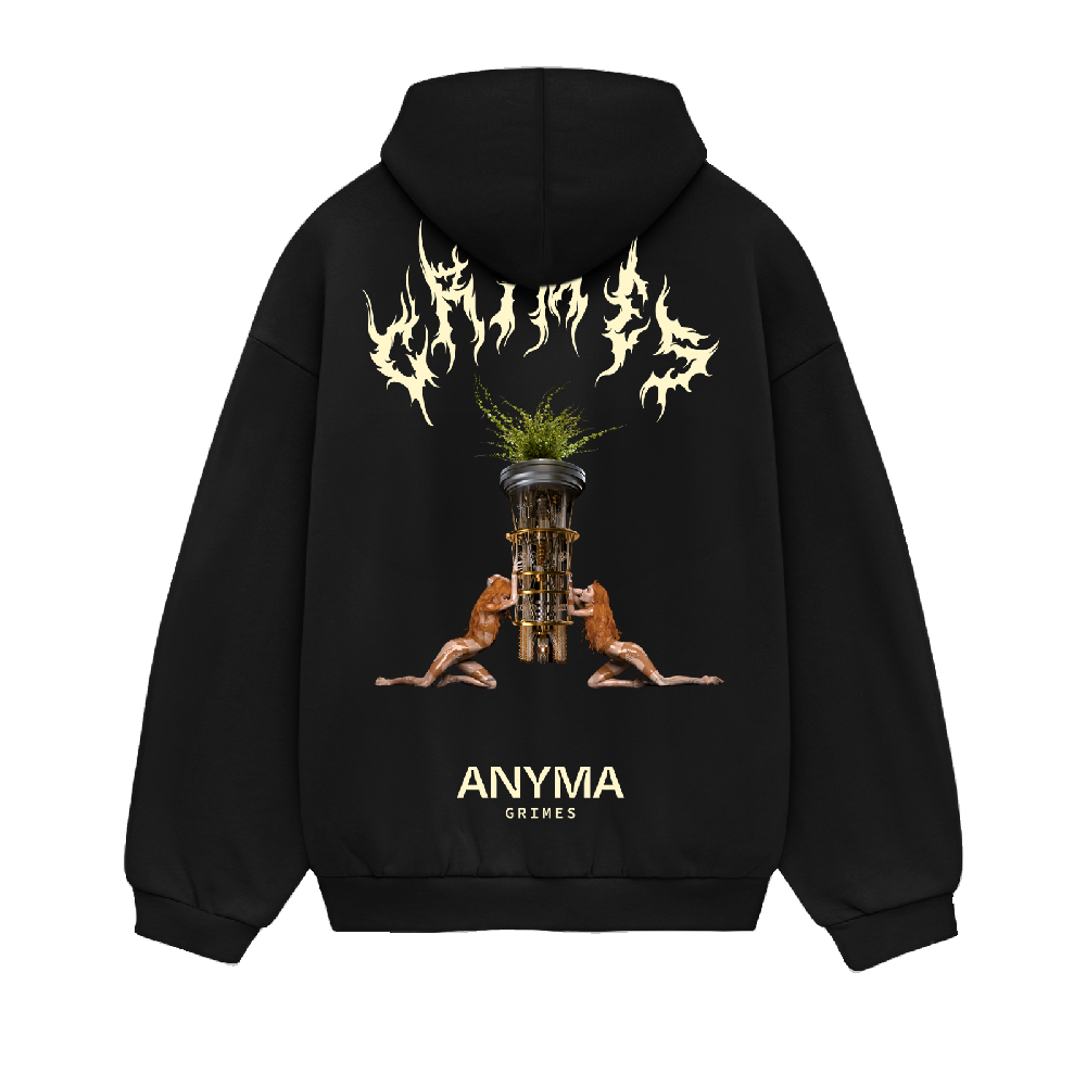 Anyma x Grimes Hoodie back