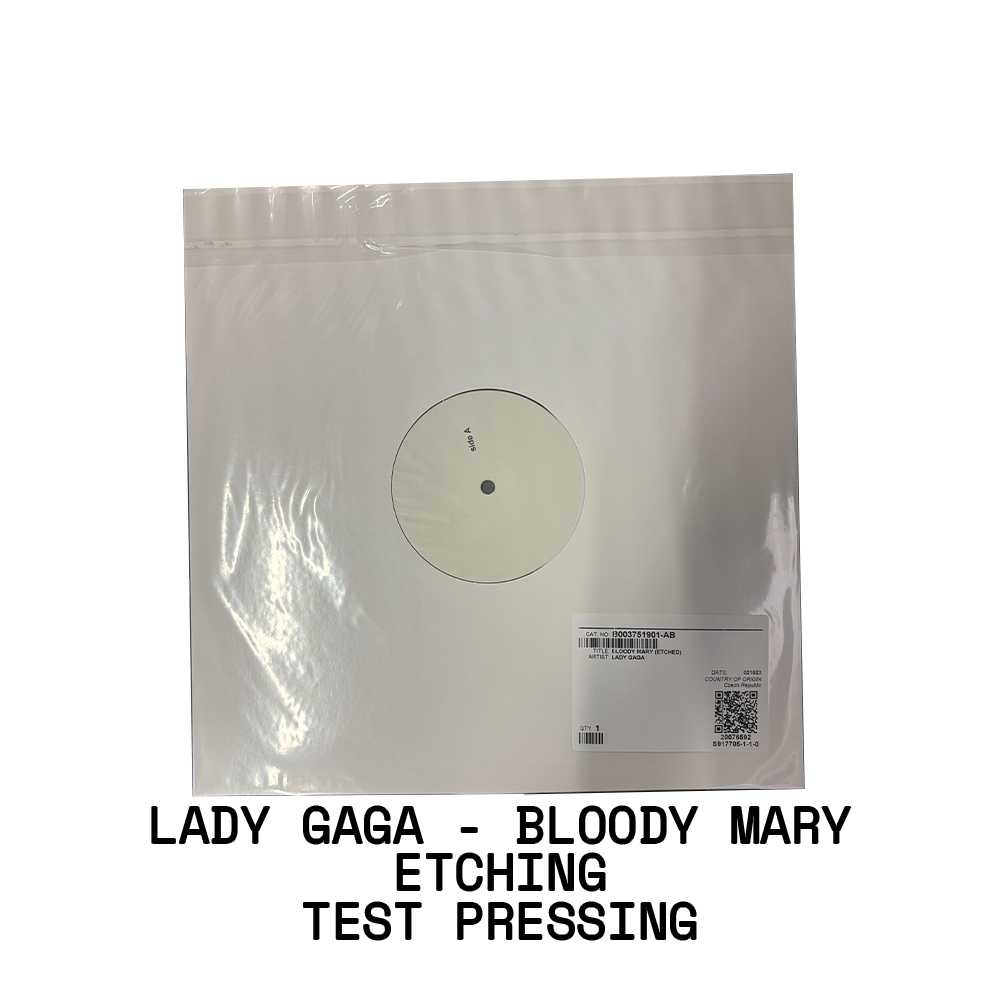 Bloody Mary Etched Vinyl Test Pressing