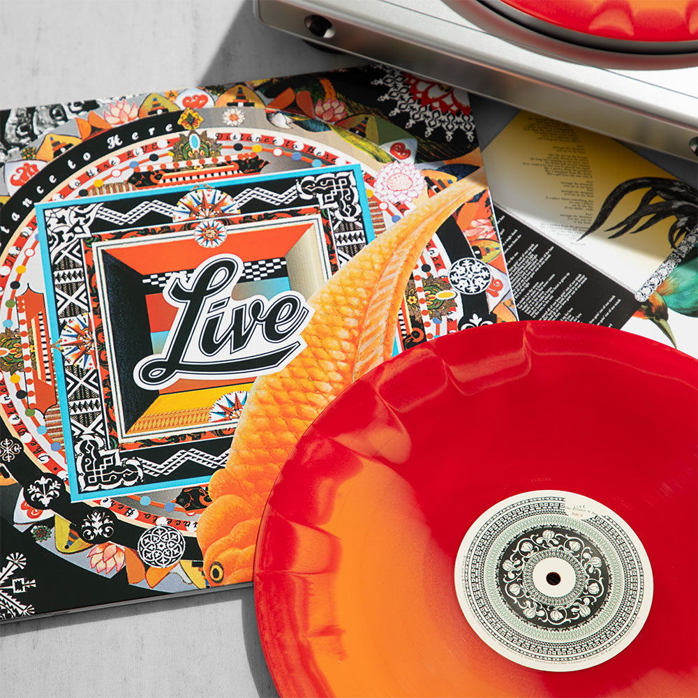 The Distance To Here (Deluxe Edition) 2-Color Mix Apple Red & Orange 2LP